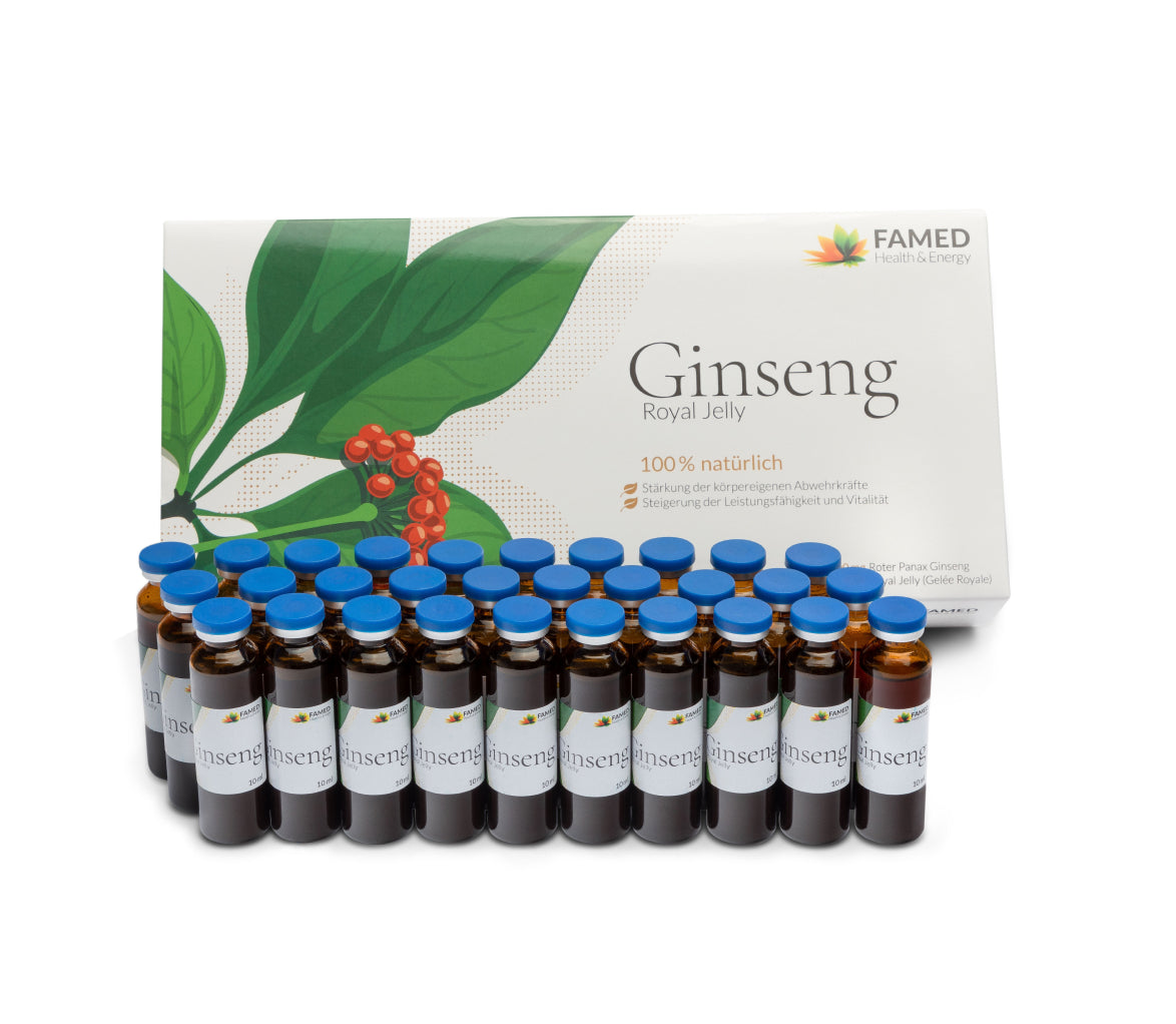 FAMED® Ginseng Royal Jelly Trinkampullen